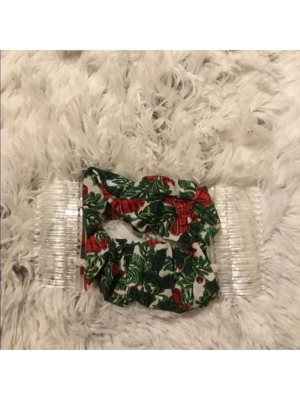 CHRISTMAS hair comb